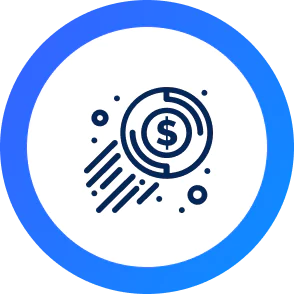 Time Saving and Cost Reduction icon
