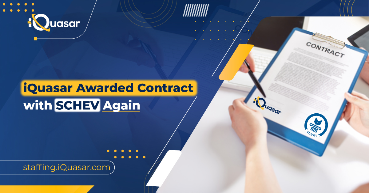 We are proud to announce that iQuasar has been awarded the renewed contract to deliver Internship Personnel Services by the State Council of Higher Education for Virginia (SCHEV).