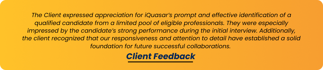 How iQuasar Helped a Federal Contractor Hire a Senior Program Manager